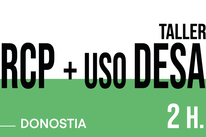 Taller de Reanimación y Desfibrilador (RCP y DESA | 2 h.) 19/06