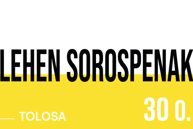 Lehen Sorospen Ikastaroa (30 o.) TOLOSA